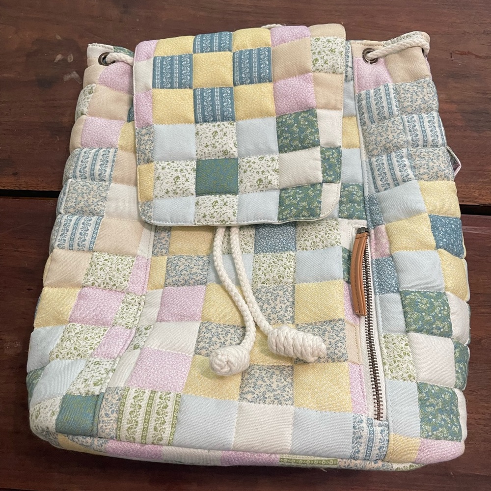 Universal Thread Quilt Backpack Patchwork Quilted Bag Purse